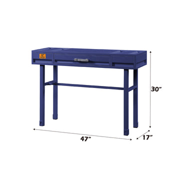Cargo Blue Vanity Desk - Ornate Home