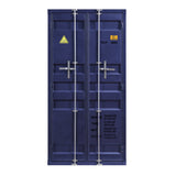 Cargo Blue Wardrobe (Double Door) - Ornate Home