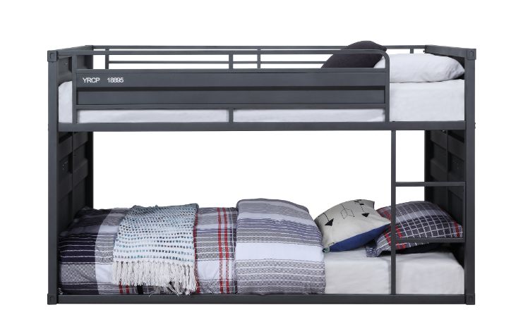 Cargo Gunmetal Bunk Bed - Ornate Home