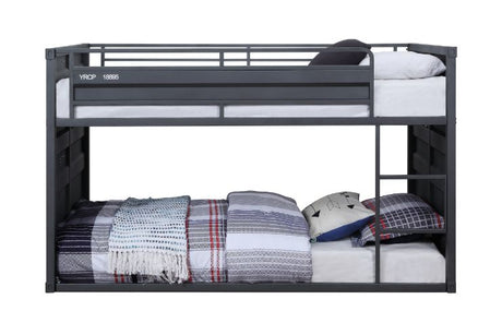 Cargo Gunmetal Bunk Bed - Ornate Home