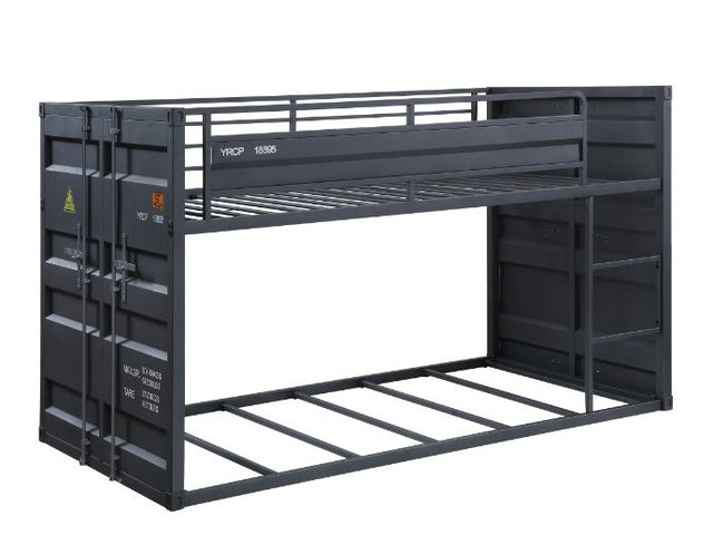 Cargo Gunmetal Bunk Bed - Ornate Home