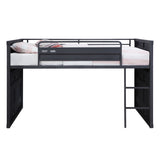 Cargo Gunmetal Loft Bed - Ornate Home