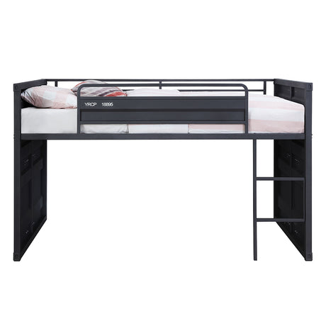 Cargo Gunmetal Loft Bed - Ornate Home