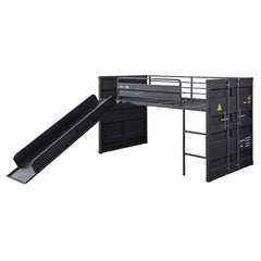 Cargo Gunmetal Loft Bed - Ornate Home