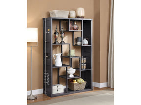 Cargo Gunmetal Shelf Rack / Book Shelf - Ornate Home