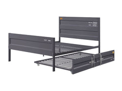 Cargo Gunmetal Trundle - Ornate Home