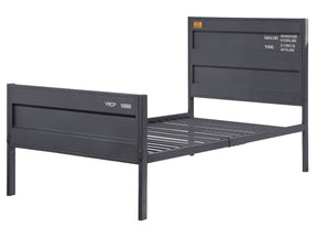Cargo Gunmetal Twin Bed - Ornate Home