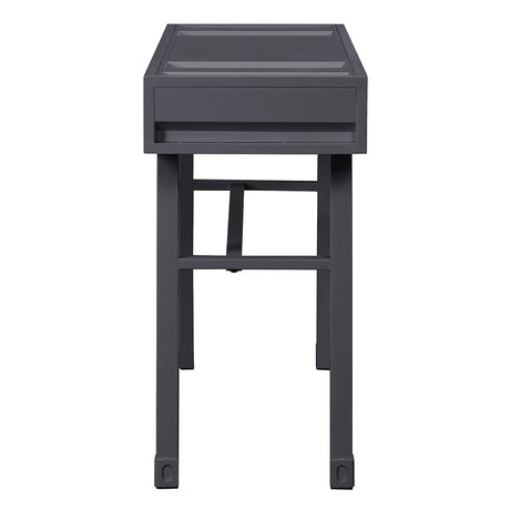 Cargo Gunmetal Vanity Desk - Ornate Home