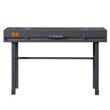 Cargo Gunmetal Vanity Desk - Ornate Home