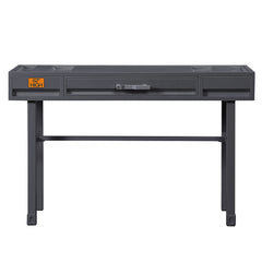 Cargo Gunmetal Vanity Desk - Ornate Home