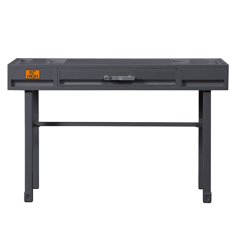 Cargo Gunmetal Vanity Desk - Ornate Home