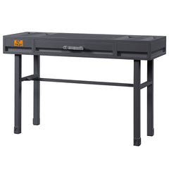 Cargo Gunmetal Vanity Desk - Ornate Home
