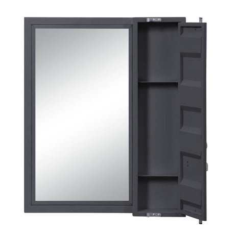Cargo Gunmetal Vanity Mirror - Ornate Home