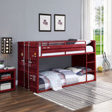 Cargo Red Bunk Bed - Ornate Home