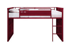 Cargo Red Loft Bed - Ornate Home