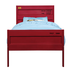 Cargo Red Twin Bed - Ornate Home