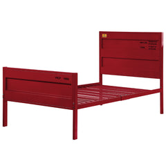 Cargo Red Twin Bed - Ornate Home