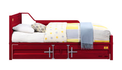 Cargo Red Twin Daybed & Trundle - Ornate Home