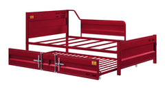 Cargo Red Twin Daybed & Trundle - Ornate Home