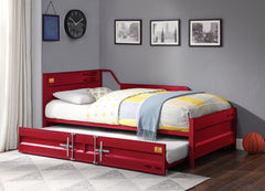 Cargo Red Twin Daybed & Trundle - Ornate Home