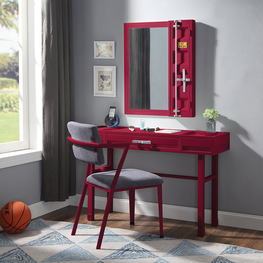 Cargo Red Vanity Mirror - Ornate Home