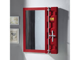 Cargo Red Vanity Mirror - Ornate Home