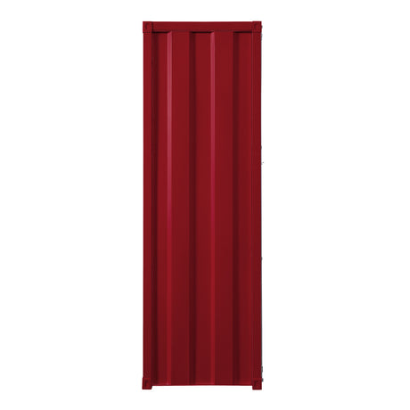 Cargo Red Wardrobe (Single Door) - Ornate Home