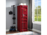Cargo Red Wardrobe (Single Door) - Ornate Home