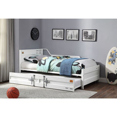 Cargo White Daybed & Trundle (Twin Size) - Ornate Home