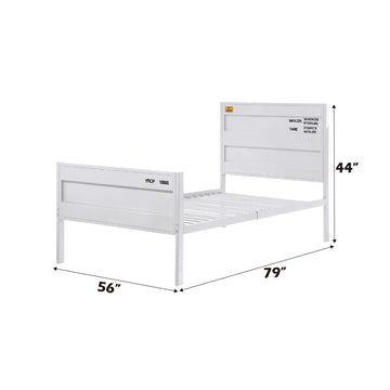 Cargo White Full Bed - Ornate Home