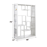 Cargo White Shelf Rack / Book Shelf - Ornate Home