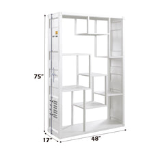 Cargo White Shelf Rack / Book Shelf - Ornate Home