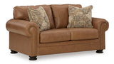Carianna Caramel Loveseat (Online Special Price) - Ornate Home