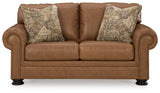 Carianna Caramel Loveseat - Ornate Home