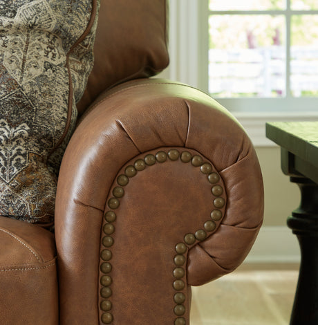 Carianna Caramel Loveseat - Ornate Home