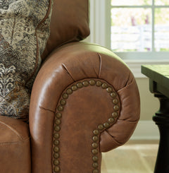Carianna Caramel Oversized Chair - Ornate Home