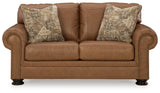 Carianna Caramel Sofa & Loveseat & Oversized Chair - Ornate Home