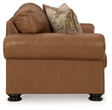 Carianna Caramel Sofa & Loveseat & Oversized Chair - Ornate Home