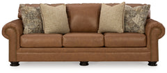 Carianna Caramel Sofa & Loveseat & Oversized Chair - Ornate Home