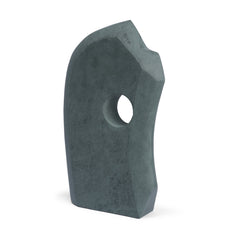 Carico Gray Sculptural Marble Decorative Object