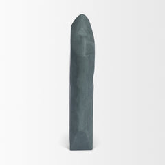 Carico Gray Sculptural Marble Decorative Object