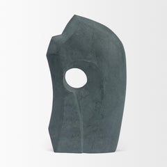 Carico Gray Sculptural Marble Decorative Object