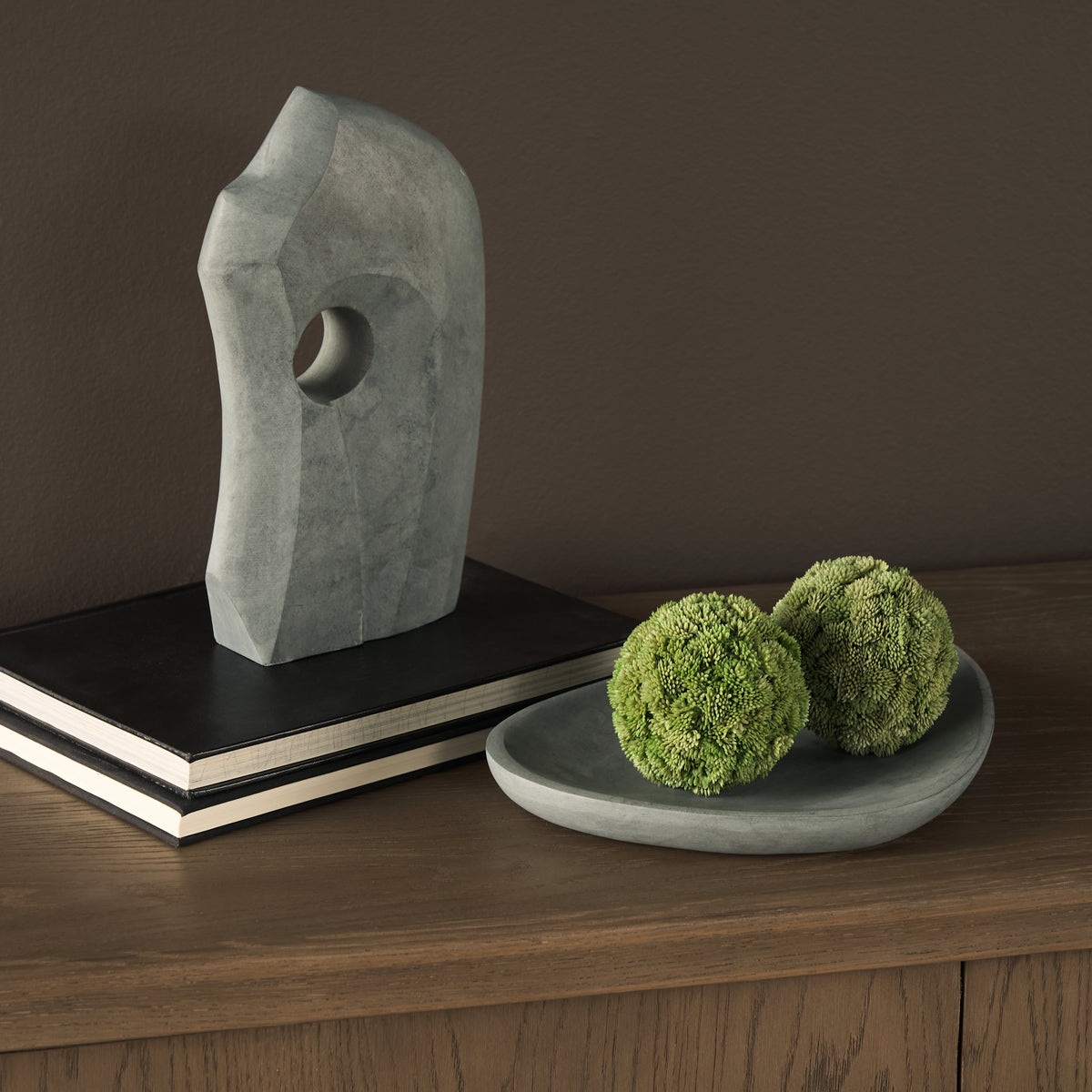 Carico Gray Sculptural Marble Decorative Object - Ornate Home