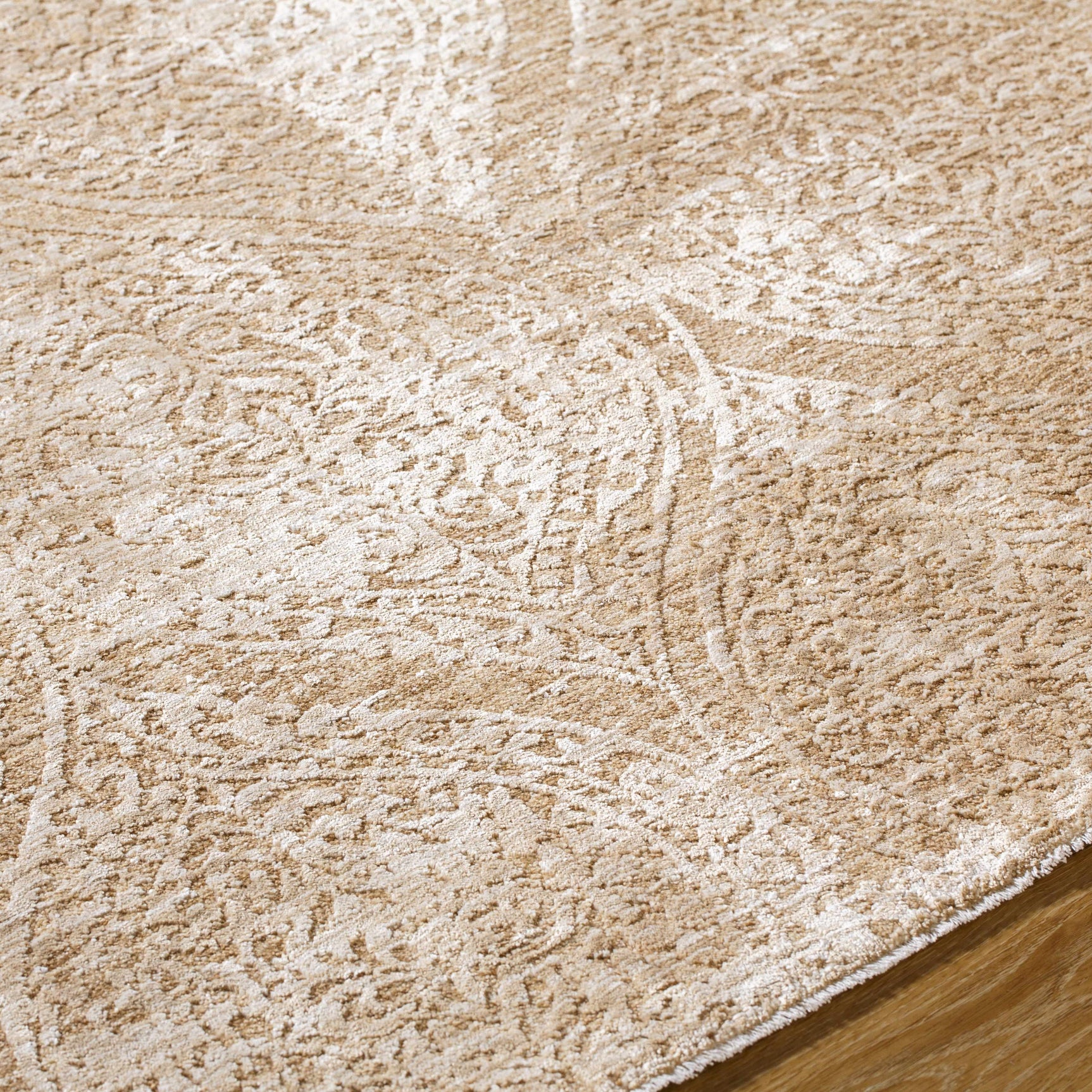 Cariel Beige Area Rug - Ornate Home