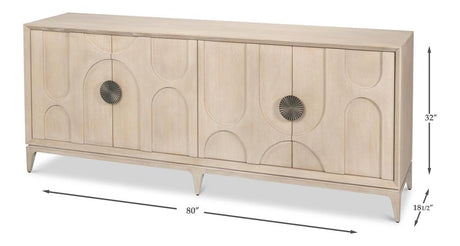 Carillon Beige Credenza - Ornate Home