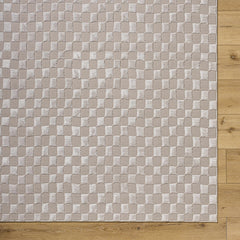Carina Dark 3D Checkered Washable Area Rug - Ornate Home