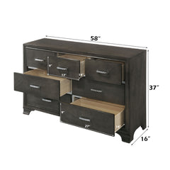Carine II Gray Dresser - Ornate Home