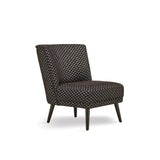 Carino Gray/Black Flannel Accent Chair - Ornate Home