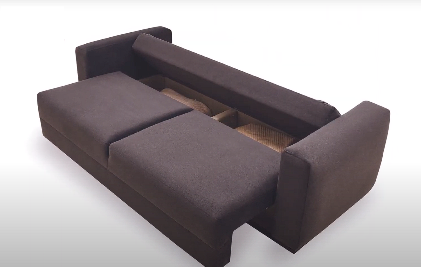 Carino Gray Flannel Queen Sleeper Sofa - Ornate Home