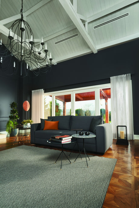 Carino Gray Flannel Sofa Bed - Ornate Home